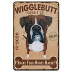 Labrador Corgi Boxer Dogs Coffee Co. Metal Tin Signs Posters Plate Wall Decor for Bars Man Cave Cafe Clubs Retro Posters Plaque - Grand Goldman