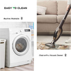 Lahome Modern Abstract Area Rug - 2x3 Washable Small Entryway Rug Kitchen Sink Mat Contemporary Faux Wool Non-Slip Soft Floor Indoor Carpet for Front Door Kitchen Bathroom Pet RV,Red/Multi - Grand Goldman