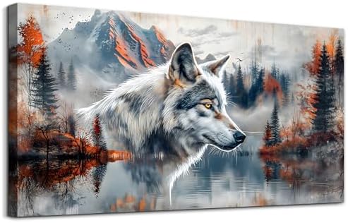 Lapremoly Large Wall Decor For Living Room Framed Wall Art for Bedroom Abstract Tree Painting Wall Artworks Hang Pictures For Office Decoration Canvas Prints Room Home Decorations Posters 20"X40" - Grand Goldman
