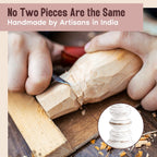 Large Candle Holders for Pillar Candles - Rustic Farmhouse Style Home Decor - Perfect for Table Centerpieces, Coffee Table or Fireplace Mantel - 3 Piece Set - White - Grand Goldman