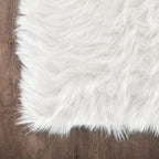 Latepis White Round Rug 3ft Faux Sheepskin Fur Fluffy Circle Rug for Living Room Washable Rug for Bedroom Teen Room Dorm Cute Room Rug - Grand Goldman