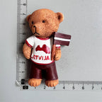 Latvia Riga Fridge Magnets Tourist Souvenir Magnets for Refrigerators 3d Resin Landmark Magnetic Stickers for Home Decoration - Grand Goldman