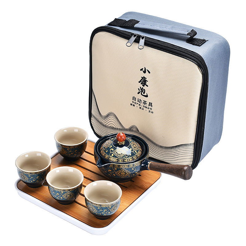 Lazy Kung Fu Tea Set Creative Automatic Rotating Tea Making Artifact - Grand Goldman