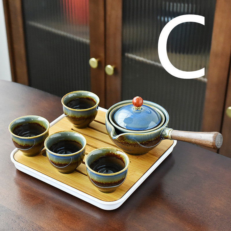 Lazy Kung Fu Tea Set Creative Automatic Rotating Tea Making Artifact - Grand Goldman