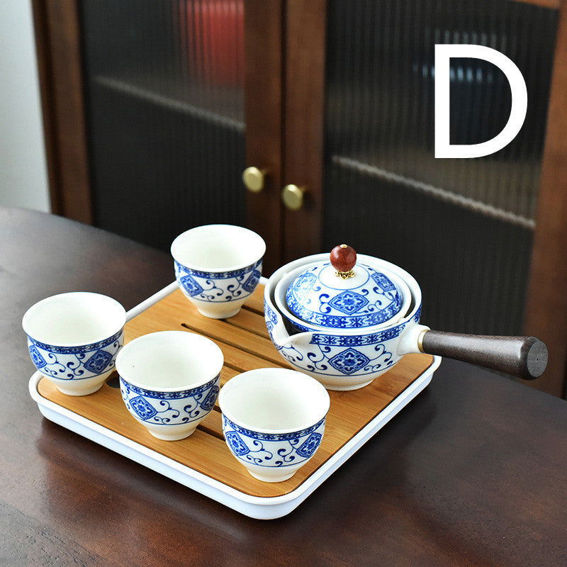 Lazy Kung Fu Tea Set Creative Automatic Rotating Tea Making Artifact - Grand Goldman