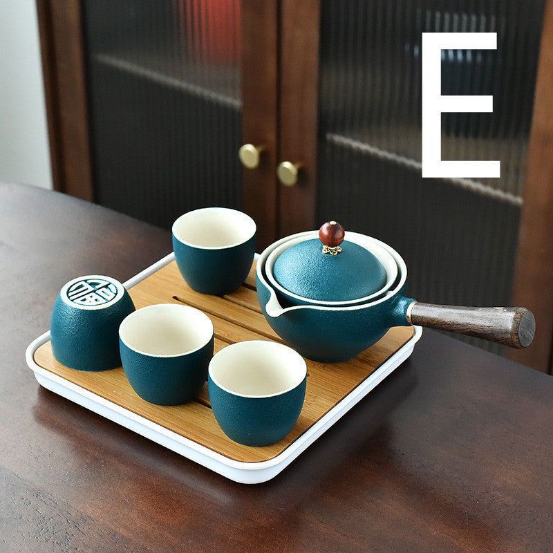 Lazy Kung Fu Tea Set Creative Automatic Rotating Tea Making Artifact - Grand Goldman