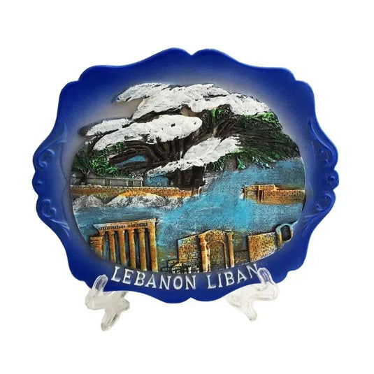 Lebanon Furnishing Articles 3D Resin Tourist Souvenir  Home Decoration Crafts Collection Hang Decoration Ornaments Travel Gifts - Grand Goldman