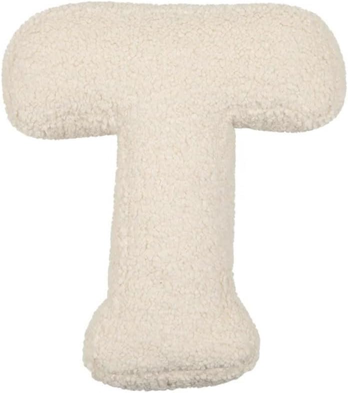 Letter Pillow English Letters Pillow Soft Initial Throw Cushion Decorative Alphabet Letter Pillows Cozy 26 English Letters Throw Pillow for Living Room Sofa Couch Bed Car Decoration, 40*35*10 - Grand Goldman