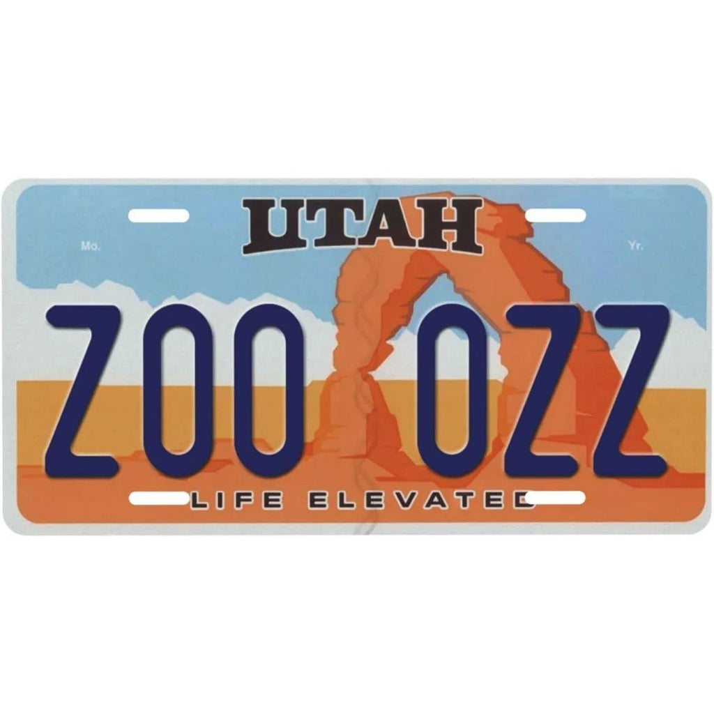 License Plate USA Retro Car Metal License Plate Novelty Wall Decoration Auto License Plate Signs Front Cover Garage Cafe Pub Bar - Grand Goldman