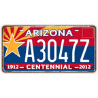 License Plate USA Retro Car Metal License Plate Novelty Wall Decoration Auto License Plate Signs Front Cover Garage Cafe Pub Bar - Grand Goldman