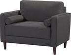 Lifestyle Solutions Lexington Armchair, Navy Blue - Grand Goldman