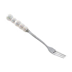 Light Luxury Ceramic Pearl Handle Knife Fork And Spoon Creative Stainless Steel Tableware - Grand Goldman