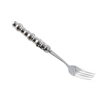 Light Luxury Ceramic Pearl Handle Knife Fork And Spoon Creative Stainless Steel Tableware - Grand Goldman