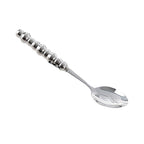Light Luxury Ceramic Pearl Handle Knife Fork And Spoon Creative Stainless Steel Tableware - Grand Goldman