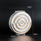 Light luxury gilt edged porcelain vases living room vase accessories - Grand Goldman