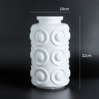 Light luxury gilt edged porcelain vases living room vase accessories - Grand Goldman