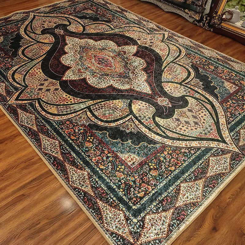 Living Room Coffee Table Vintage Persian Turkish Rug - Grand Goldman