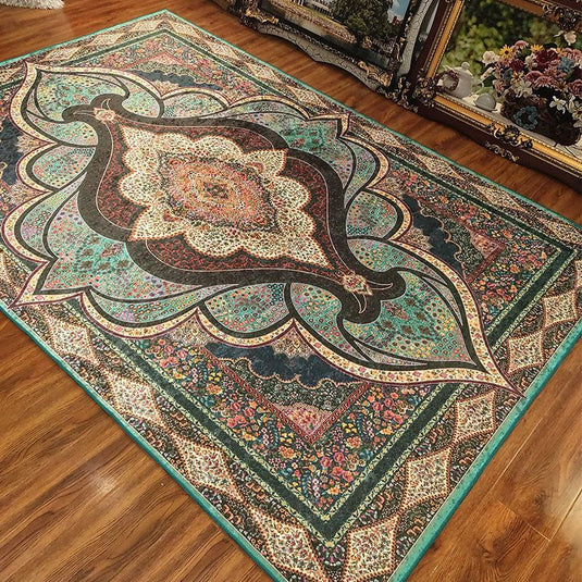 Living Room Coffee Table Vintage Persian Turkish Rug - Grand Goldman