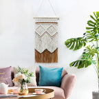 Living Room Decorative Wall Hangings Hand-woven Tapestry Tassel Cotton String Production - Grand Goldman