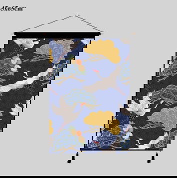 Living room background wall tapestry - Grand Goldman