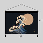 Living room background wall tapestry - Grand Goldman