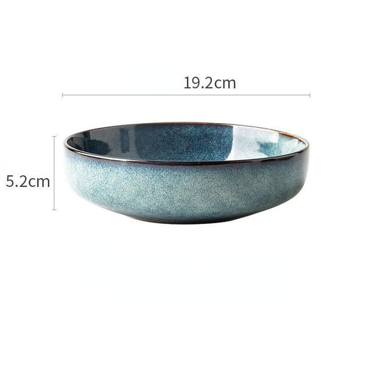Lototo Japanese Tableware Set Ceramic Bowl Plate - Grand Goldman