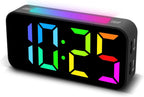 Loud Alarm Clocks for Bedrooms Heavy Sleepers, Digital Clock with Night Light, Large Display, Dual Alarm, Snooze, Dimmable Bedside Alarm Clock for Kids Teens Boys Girls - Grand Goldman