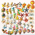 Lovely Cartoon Animal Fridge Magnet Sun Turtle Owl Eagle Decorative Crafts Magnetic Refrigerator Sticker Home Decor - Grand Goldman