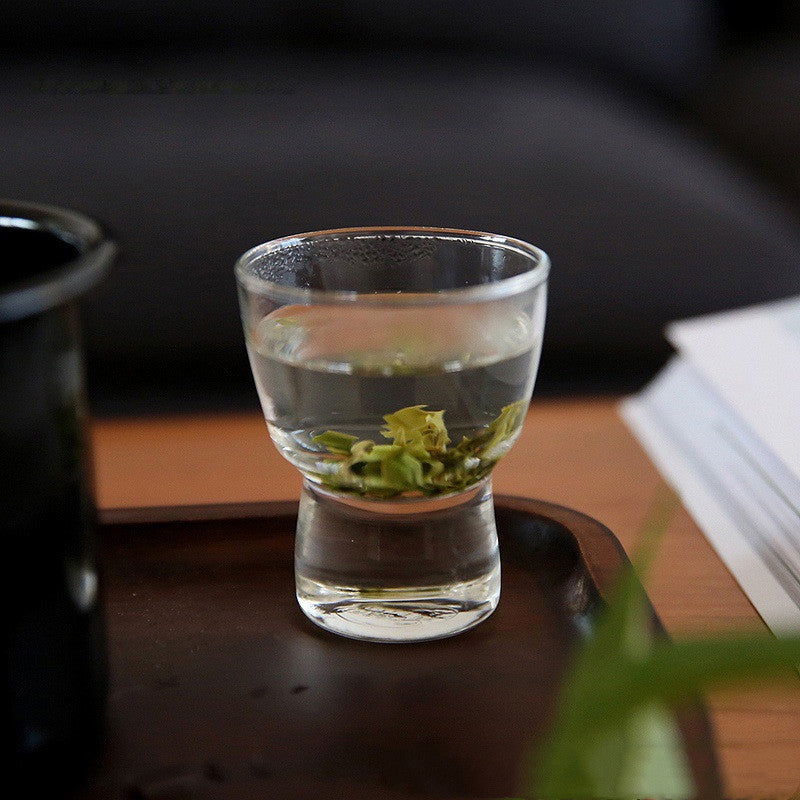 Lovely Japanese Glass Retro Thick Bottom Drink Cup Sake Cup Drink Cup - Grand Goldman