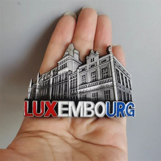 Luxembourg Cordoba Morocco Switzerland Italy Paris Portugal Seattle-opener Metal magnet fridge stickers - Grand Goldman