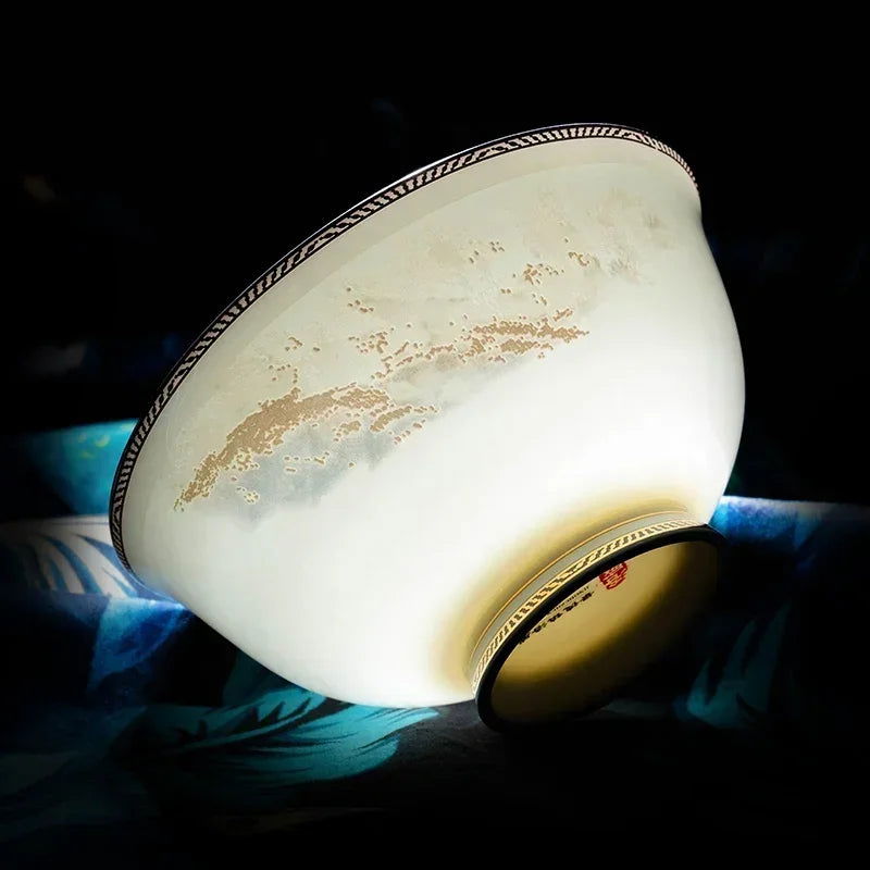 Luxury Dinner Plates White Sets Korean Ceramic Plates Utensils Kitchen  Decoration And Table Accessories - Grand Goldman