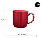 Luxury Red Glaze Ceramic Dinner Sets Kitchen Utensils Porcelain Salad Serving Plate Dish Bowl Restaurant Dining Table Home Decor - Grand Goldman