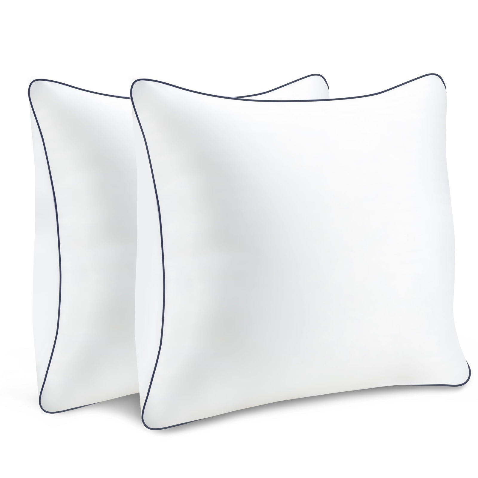MZOIMZO Bed Pillows for Sleeping- Standard Size, Set of 2, Cooling Hotel Quality with Premium Soft Down Alternative Fill for Back, Stomach or Side Sleepers, 43x66CM - Grand Goldman
