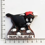 Madrid Barcelona fridge magnets Spain Tourist Souvenirs Flamenco Dance Girl Pamplona Valencia Magnets for Refrigerators Decor - Grand Goldman