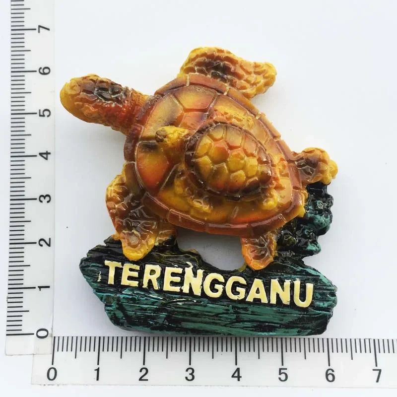 Malaysian Lumpur Fridge Magnet Souvenirs for The House Decoration Landmark Twin Towers Sabah Borneo 3d Refrigerator Stickers - Grand Goldman