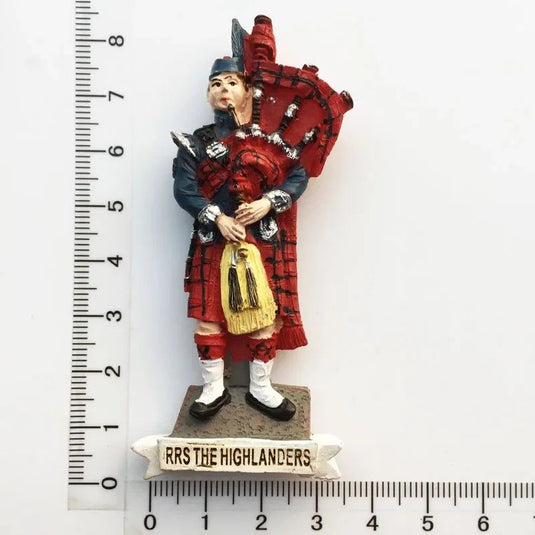 Malta Fridge Magnets Spain Scotland Warrior Portrait Magnet for Refrigerators 3d Resin Brugge Samurai Gift Ideas Decor Souvenir - Grand Goldman