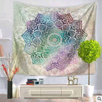 Mandala flower wall hanging beach blanket decoration tapestry - Grand Goldman