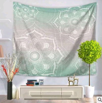 Mandala flower wall hanging beach blanket decoration tapestry - Grand Goldman