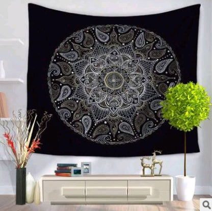 Mandala flower wall hanging beach blanket decoration tapestry - Grand Goldman