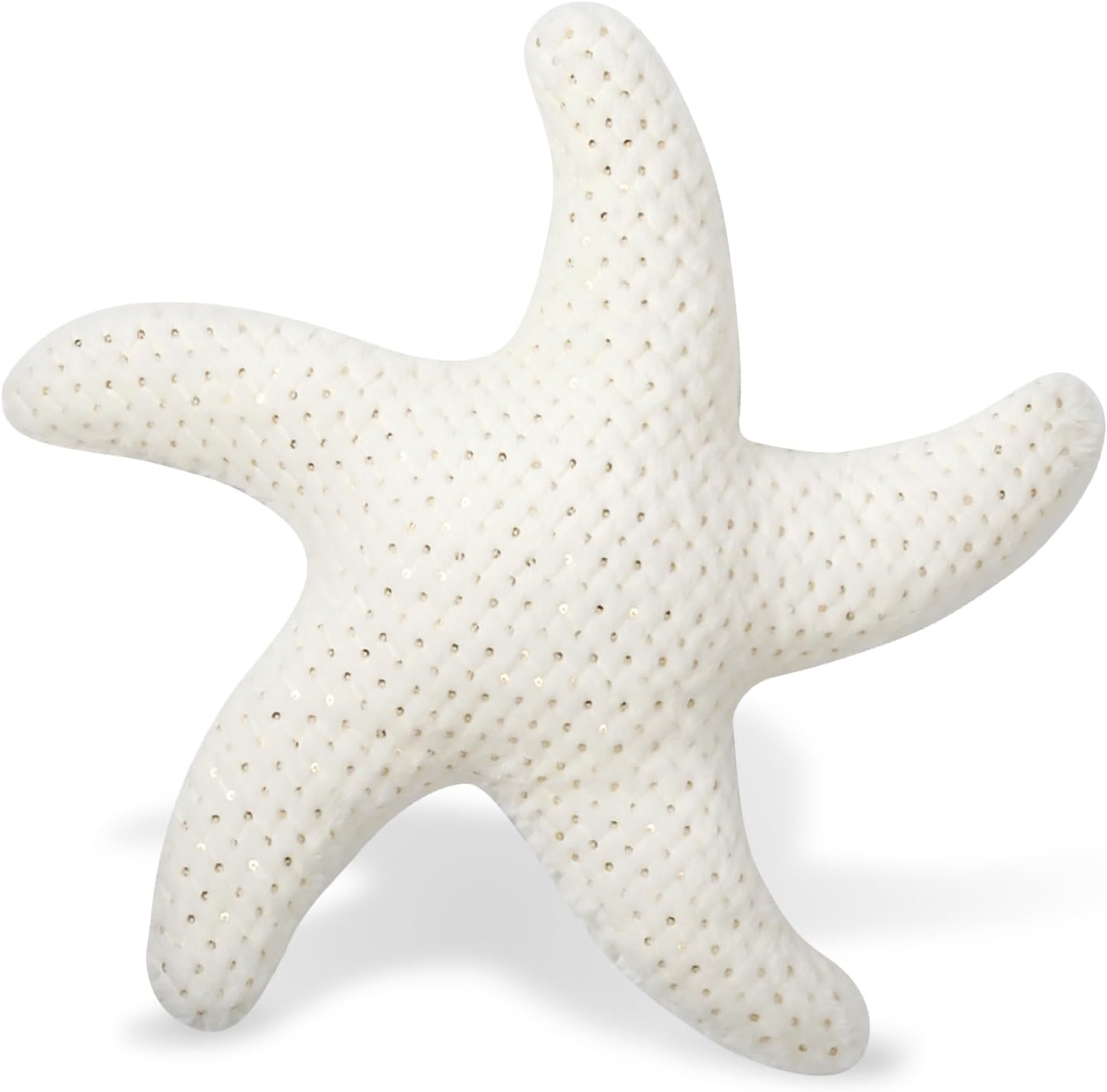 Marble Empire White Starfish Pillow Beach Themed Decorative Throw Pillows Soft Ocean Bedding Coastal Decor for Home Cute Star Shaped Stuffed Animal Plush for Small Couch Bed Bedroom Living Room - Grand Goldman