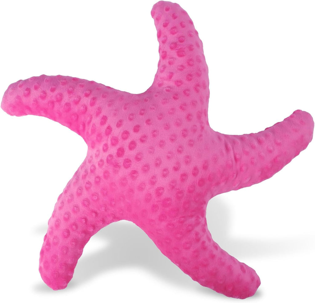 Marble Empire White Starfish Pillow Beach Themed Decorative Throw Pillows Soft Ocean Bedding Coastal Decor for Home Cute Star Shaped Stuffed Animal Plush for Small Couch Bed Bedroom Living Room - Grand Goldman