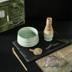Matcha Bowl Japanese Matcha Tea Set Matcha Brush - Grand Goldman