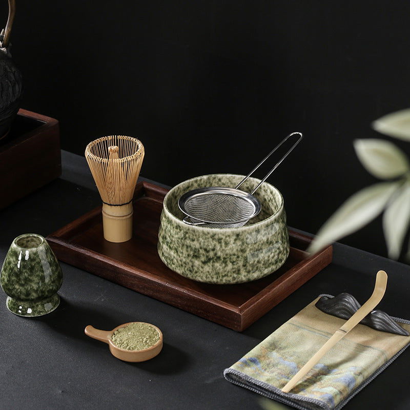 Matcha Bowl Japanese Matcha Tea Set Matcha Brush - Grand Goldman
