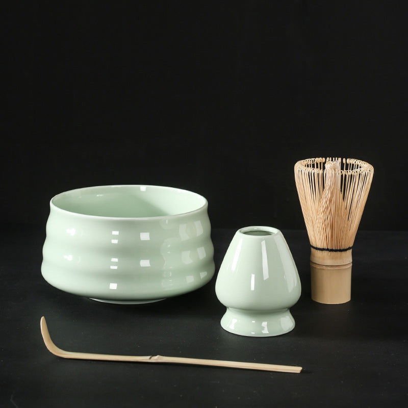 Matcha Bowl Japanese Matcha Tea Set Matcha Brush - Grand Goldman