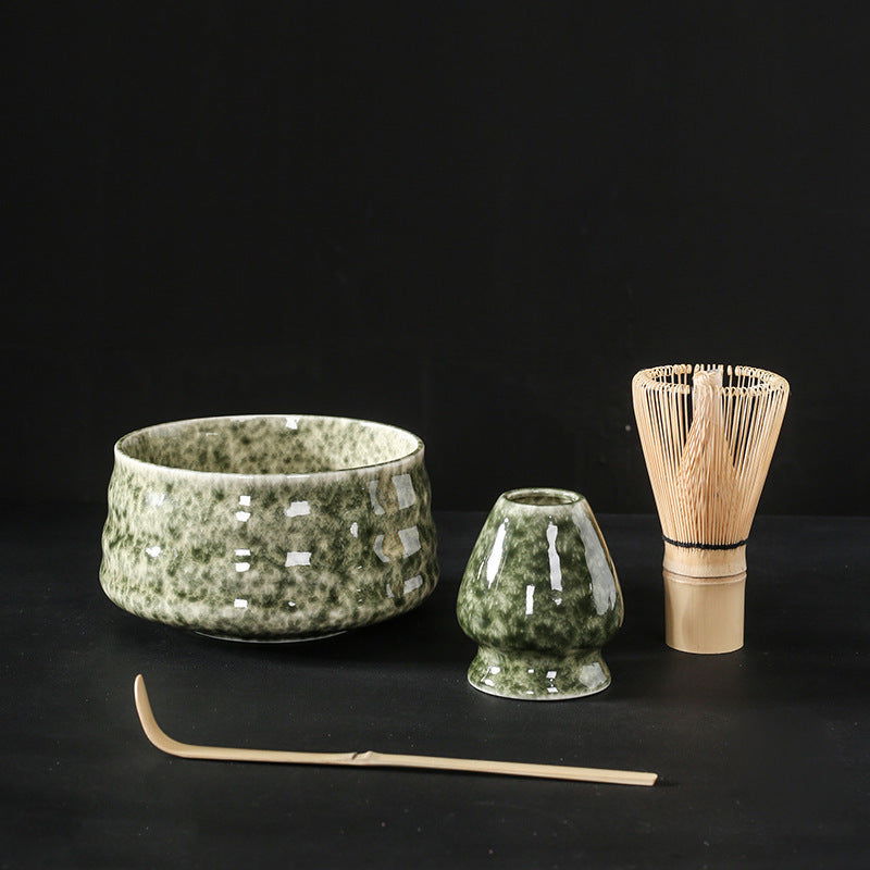 Matcha Bowl Japanese Matcha Tea Set Matcha Brush - Grand Goldman