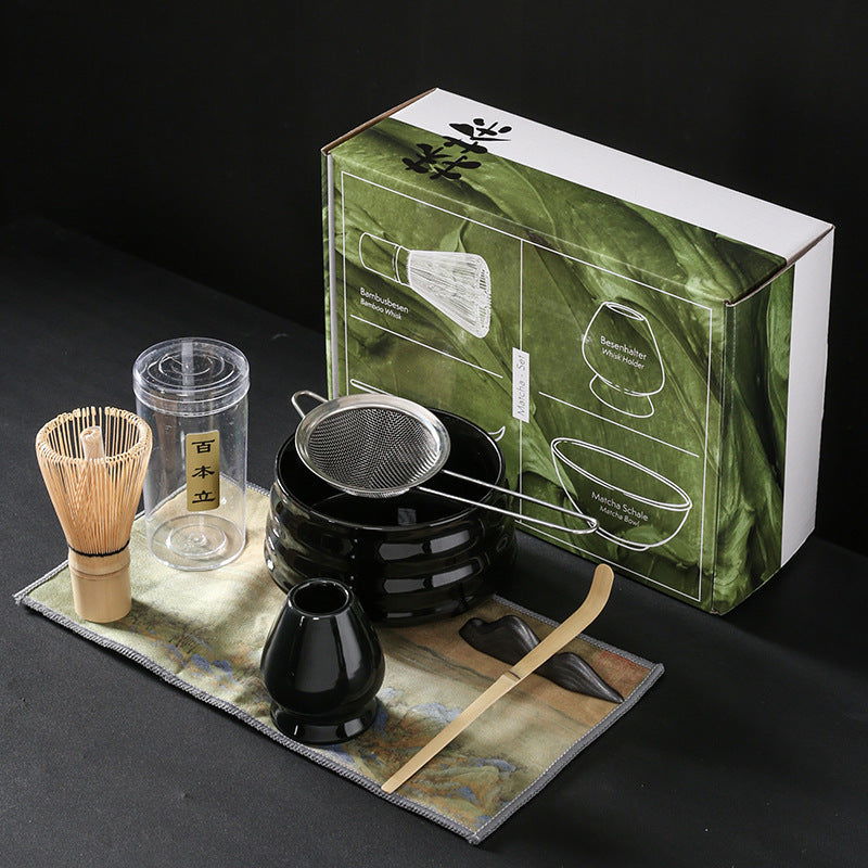 Matcha Bowl Japanese Matcha Tea Set Matcha Brush - Grand Goldman
