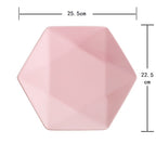 Matte Creative Ceramic Plate Western Dinner Plate - Grand Goldman