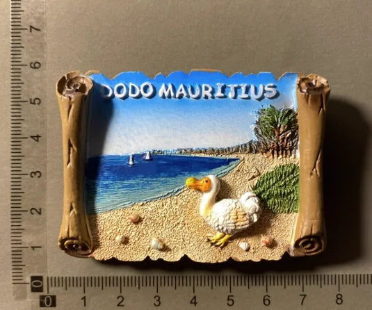 Mauritius Fridge Magnets Tourist Souvenirs 3d Resin  Refrigerator Stickers Mauritius Boat Rudder Magnetic Stickers Home Decor - Grand Goldman