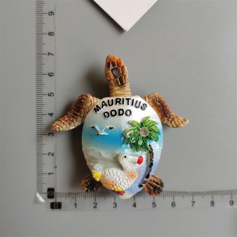 Mauritius Tourism Souvenir Fridge Magnets Raphus Sute Cucullatus Dodo Magnetic Stickers Decoration Wall Decoration Travel Gifts - Grand Goldman