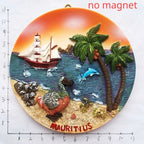 Mauritius Tourism Souvenir Fridge Magnets Raphus Sute Cucullatus Dodo Magnetic Stickers Decoration Wall Decoration Travel Gifts - Grand Goldman